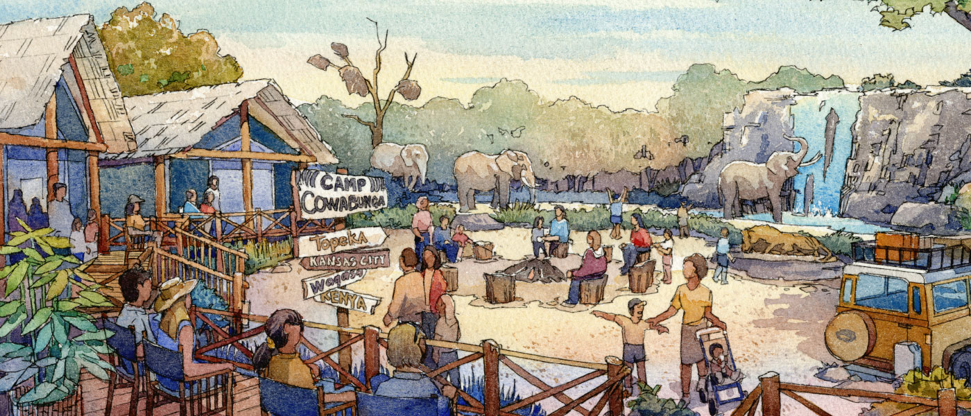 1400x600 Camp Cowabunga - Painting Zoo