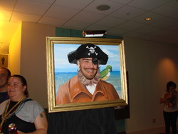 250x188 Spongebob Pirate Paintings - Painty The Pirate Painting