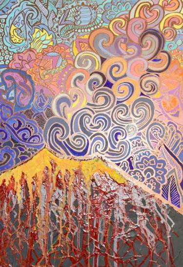 375x548 Paisley Painting Paintings For Sale Saatchi Art - Paisley Painting