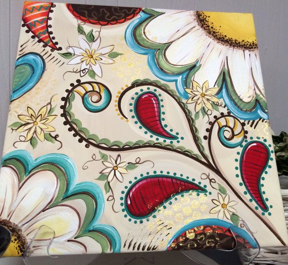 570x525 69 Best All Things Paisley Images On Arabesque - Paisley Painting