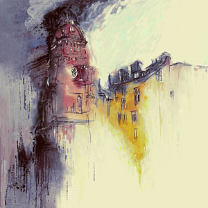 300x300 Pakistan Flag Art Fine Art America - Pakistan Flag Painting