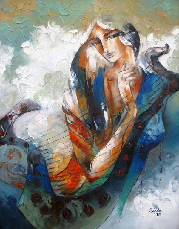 600x766 Pakistani Art - Pakistani Painting