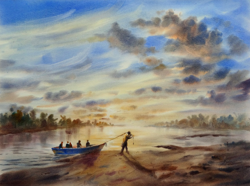 1024x761 Pakistani Art By Mkazmiz - Pakistani Painting