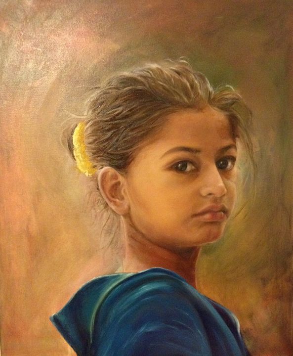 593x720 Pakistani Girl - Pakistani Painting