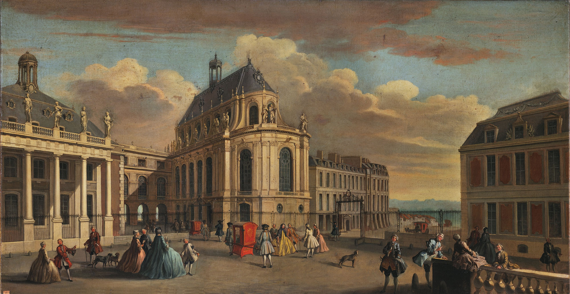 Palace Of Versailles Painting