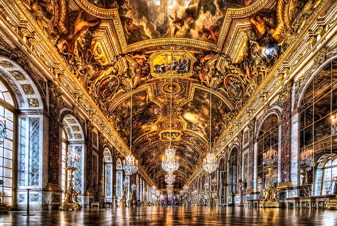 Palace Of Versailles Painting at PaintingValley.com | Explore ...