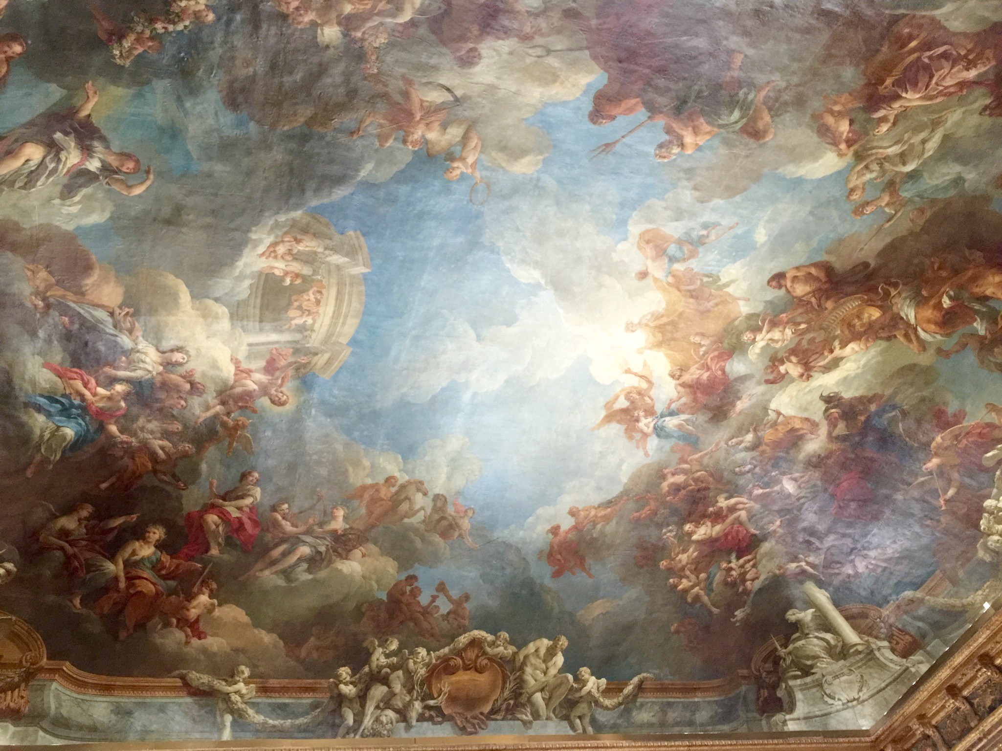 Palace Of Versailles Painting At Paintingvalley Com