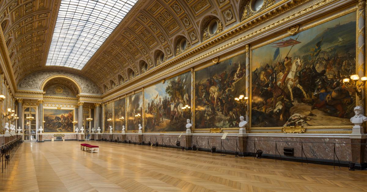 1200x629 The Gallery Of Great Battles Palace Of Versailles - Palace Of Versailles Painting