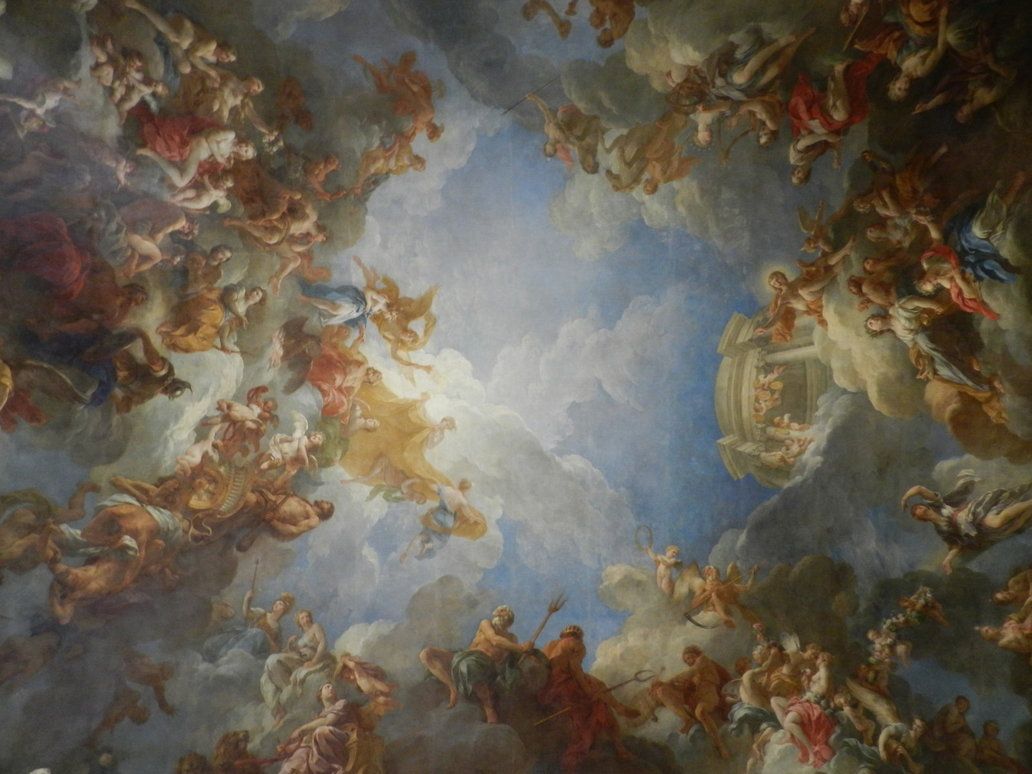 Palace Of Versailles Painting at PaintingValley.com | Explore ...