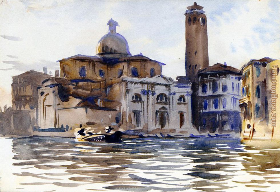 980x674 John Singer Sargent Palazzo Labbia Venice Painting Anysize 50% Off - Palazzo Painting