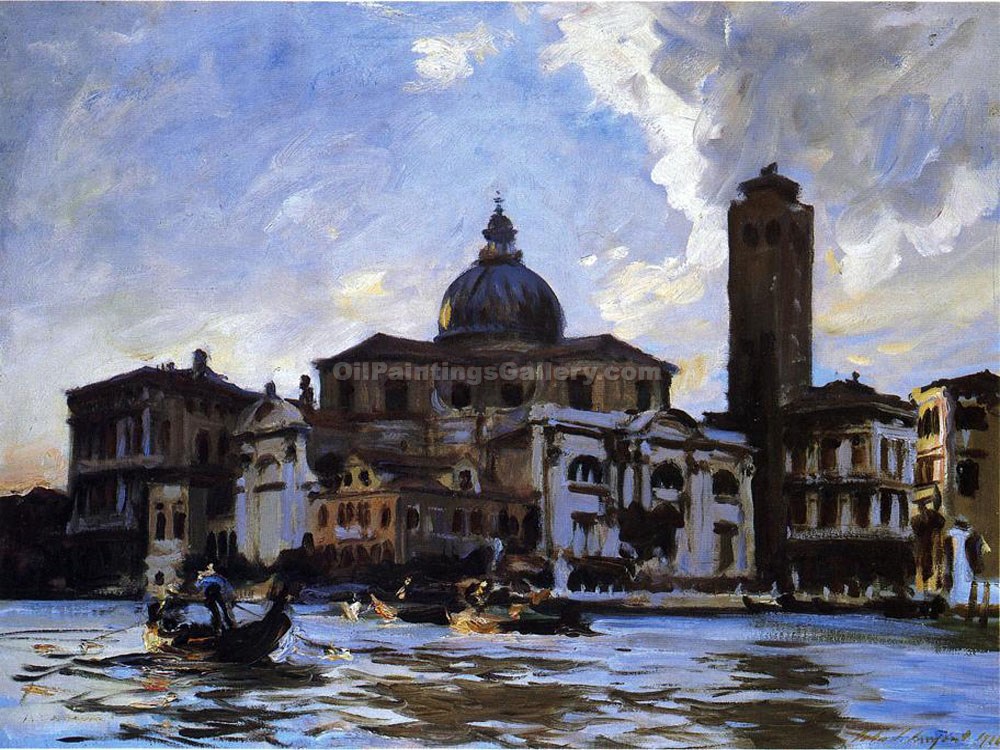 1000x750 Venice Palazzo Labia By John Singer Sargent (Painting Id Ci 0264 Ka) - Palazzo Painting