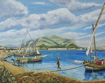 340x270 Palermo Painting Etsy - Palermo Painting