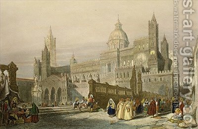 400x261 The Cathedral - Palermo Painting