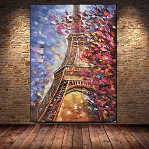 300x300 Hand Painted Oil Paintings On Canvas Modern Abstract Palette Knife - Palette Knife Oil Painting On Canvas