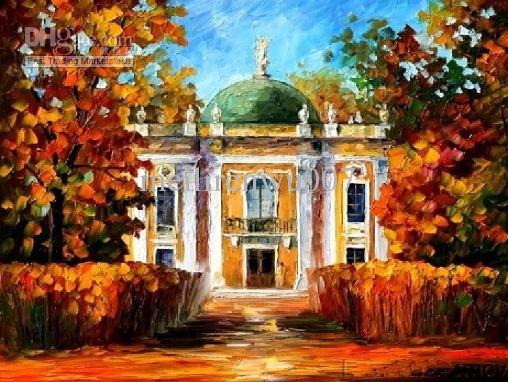 508x382 Colorful Palette Knife Oil Painting Modern Abstract Art Canvas - Palette Knife Oil Painting On Canvas