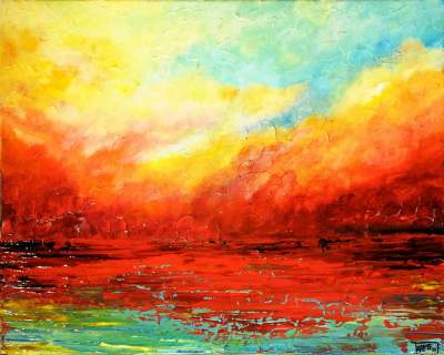 400x320 Palette Knife Painting - Palette Knife Painting