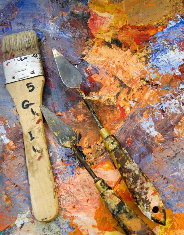 640x819 Palette Knife Perfection - Palette Knife Painting