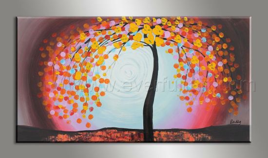 550x326 China Hand Painted Acrylic Palette Knife Painting On Canvas - Palette Knife Painting Acrylic