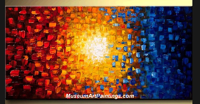 650x338 Palette Knife Oil Painting Abstract 005 - Palette Painting