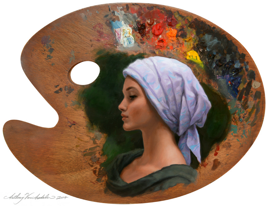 864x661 Anthony Vanarsdale - Palette Painting