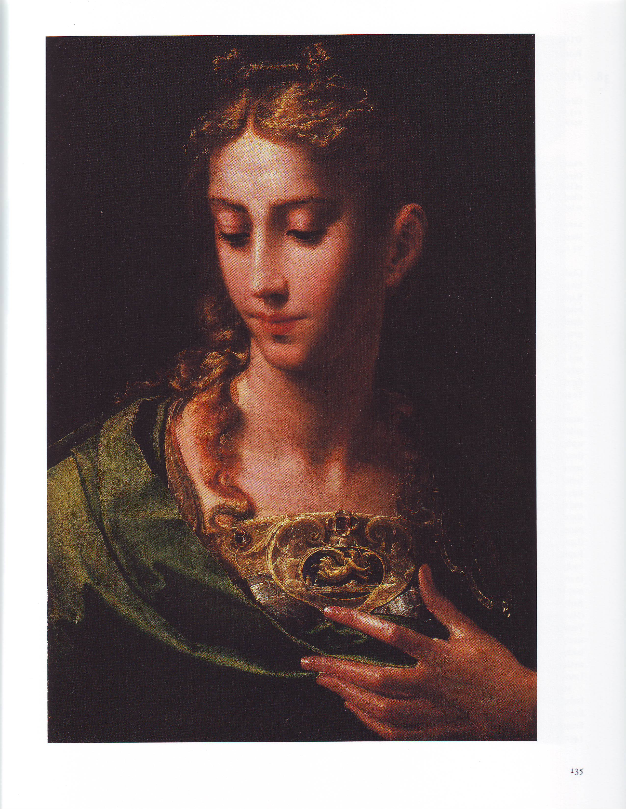 2551x3299 Pallas Athene Painting Parmigianno Oil Paintings - Pallas Painting