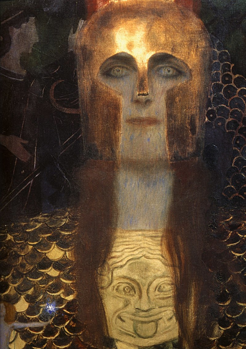 800x1135 Artwork By Gustav Klimt - Pallas Painting