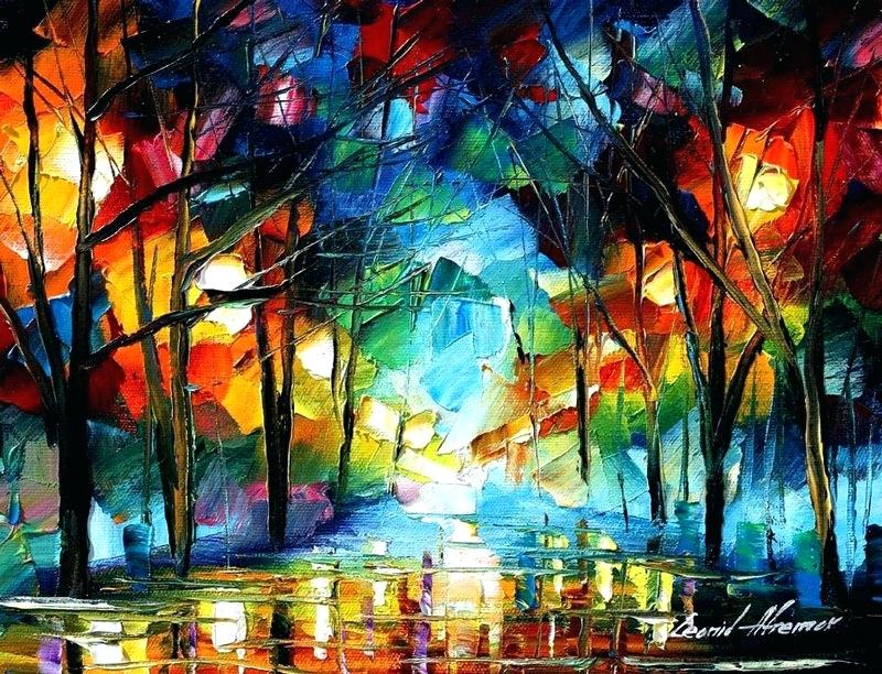 800x612 Pallet Knife Paintings Oil Painting Using Only A Knife 1 - Pallet Knife Painting