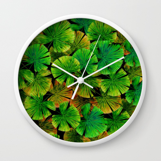 550x550 Tropical Palm Leaf Painting Iphone 4 4s 5 5c 6 7, Pillow Case - Palm Leaf Painting