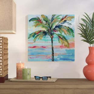 310x310 Large Palm Leaf Amp Palm Tree Wall Art You'Ll Love Wayfair - Palm Painting
