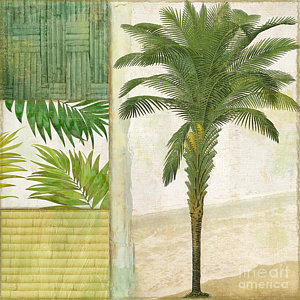 300x300 Coconut Leaf Paintings Fine Art America - Palm Tree Leaf Painting