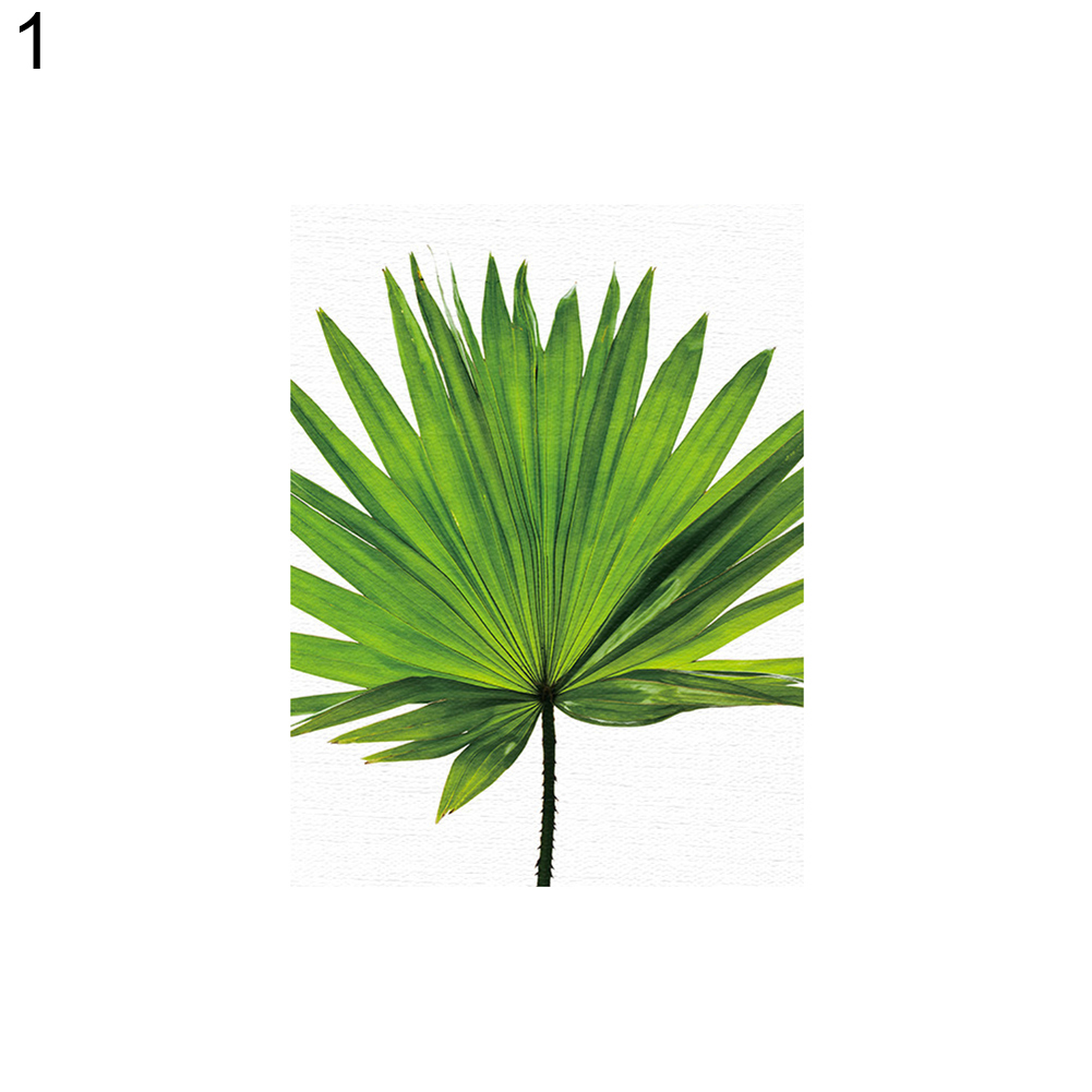 1001x1001 Unframed Modern Green Plant Canvas Painting Palm Leaf Print Wall - Palm Tree Leaf Painting
