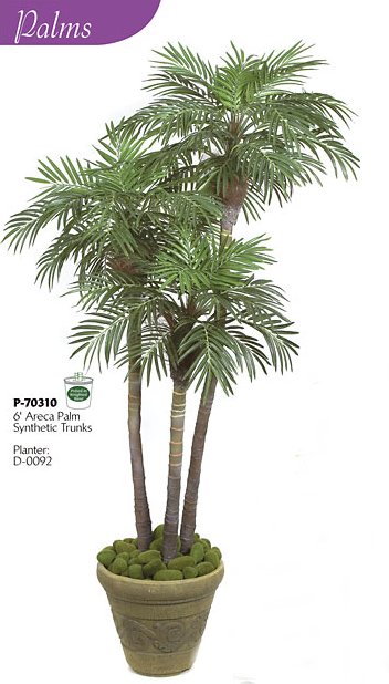 352x618 Artificial Fake Palm Trees - Palm Tree Leaf Painting