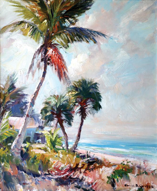 656x800 Gruppe Palm Tree Oil Painting Tree Art Oil - Palm Tree Oil Painting