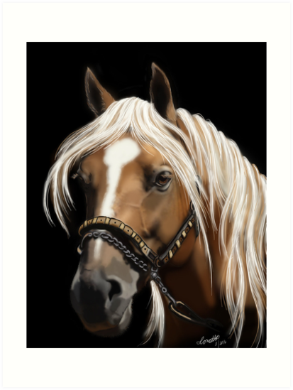 413x549 The Palomino - Palomino Painting