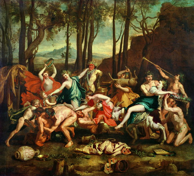 660x600 The Triumph Of Pan Painting Nicolas Poussin Oil Paintings - Pan Painting