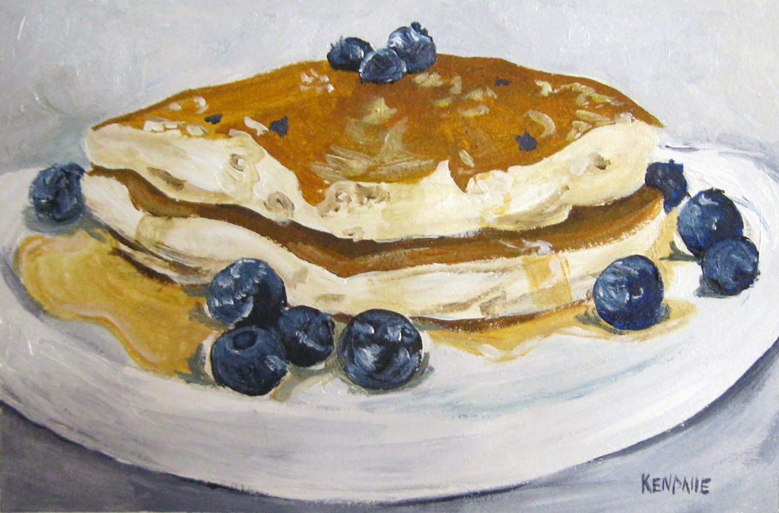 1600x1053 Kendalle Alquwaie's A Painting A Day - Pancake Painting