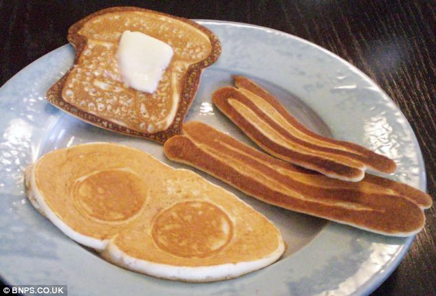634x431 Pancake Artist Recreates Famous Paintings And 3d Animals - Pancake Painting