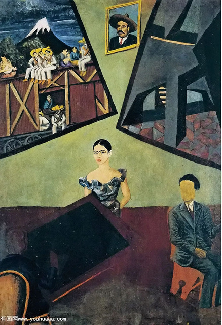 438x640 Symbolism Mexico Painter Hand Painted Canvas Oil Painting Pancho - Pancho Villa Painting