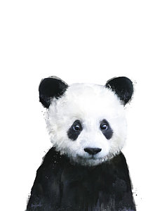 238x300 Panda Bear Paintings Pixels - Panda Bear Painting