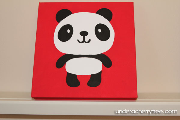 600x400 Under A Cherry Tree Tutorial How I Paint On Canvas - Panda Canvas Painting