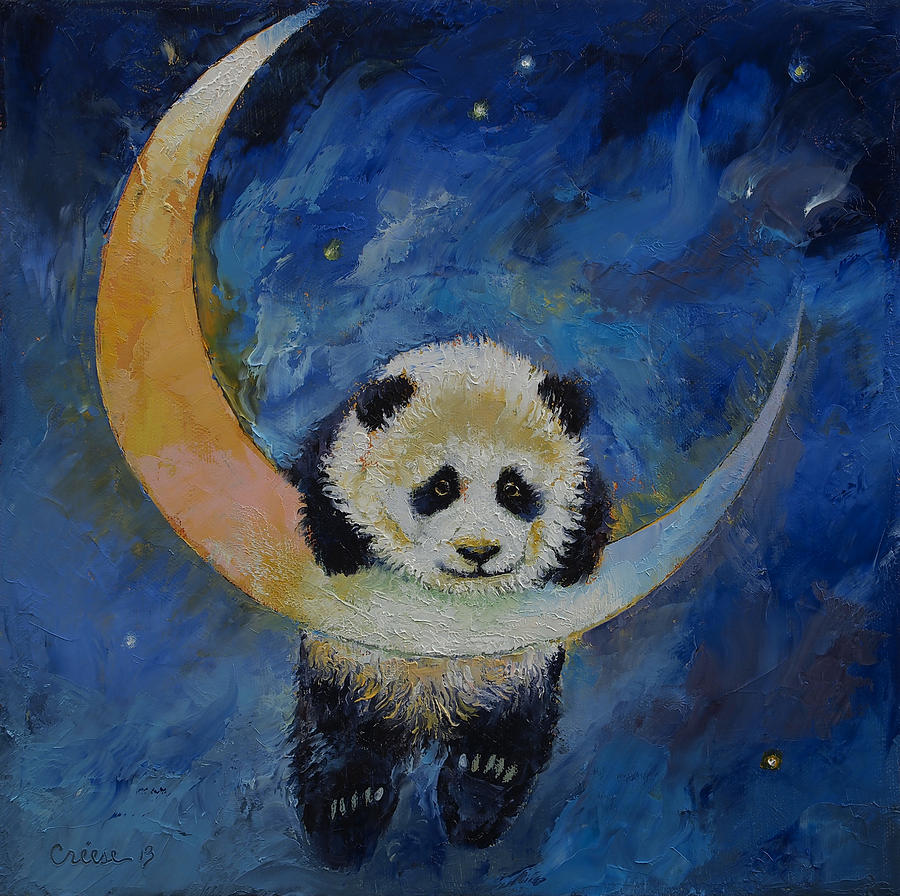 900x896 Panda Paintings Fine Art America - Panda Oil Painting