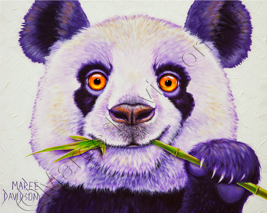850x680 Panda Painting - Panda Painting