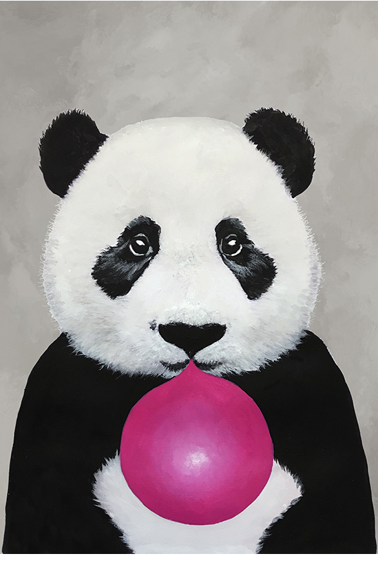 549x832 Panda, Panda Print, Panda Art, Panda Painting, Panda Artwork - Panda Painting