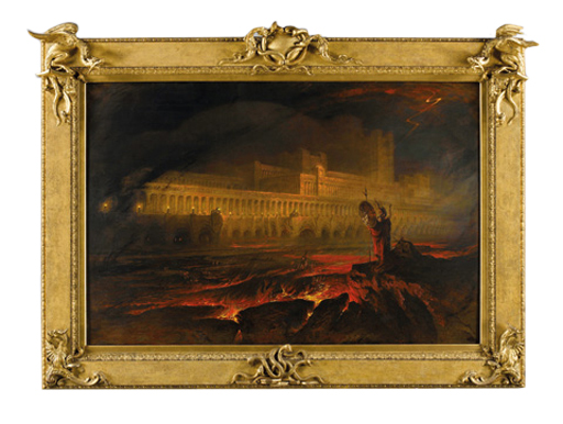 512x386 John Martin Art (And Films, And Games) After The End Of The World - Pandemonium Painting