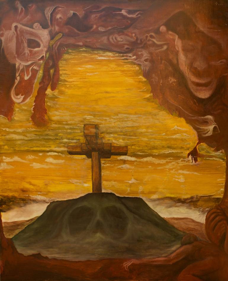 770x946 Saatchi Art Pandemonium Painting By Petr Godothor - Pandemonium Painting