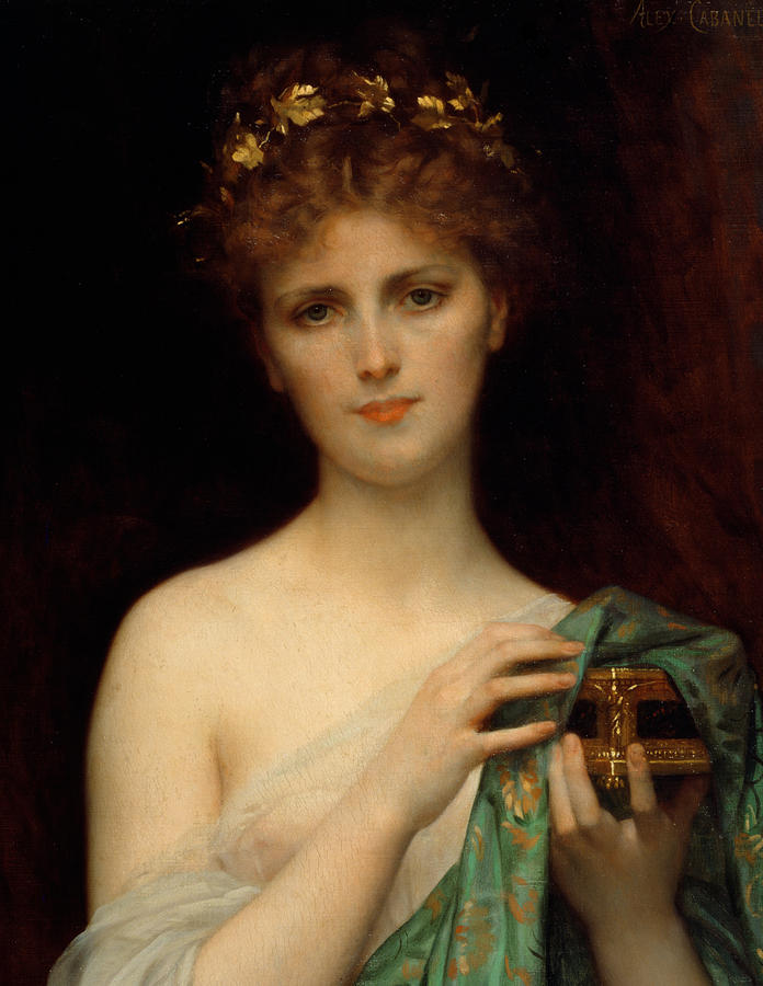 696x900 Pandora Painting By Alexandre Cabanel - Pandora Painting