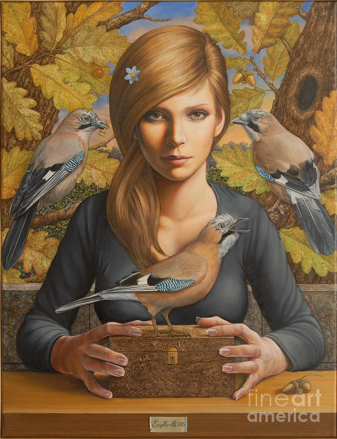 692x900 Pandora Painting By Milos Englberth - Pandora Painting