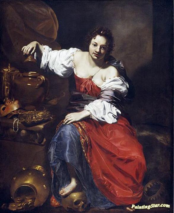 587x720 Allegory Of Vanity - Pandora Painting