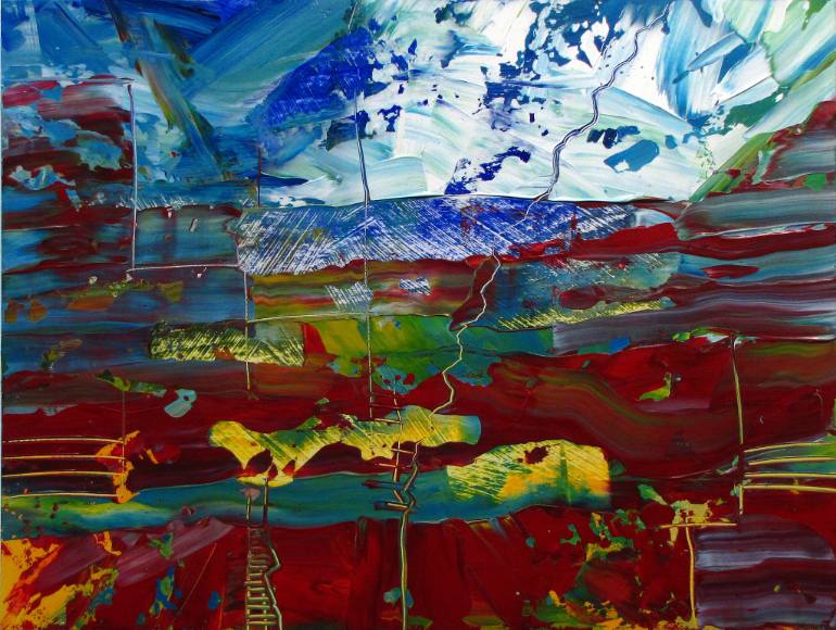 770x580 Saatchi Art Pandora Painting By Michael Lauer - Pandora Painting