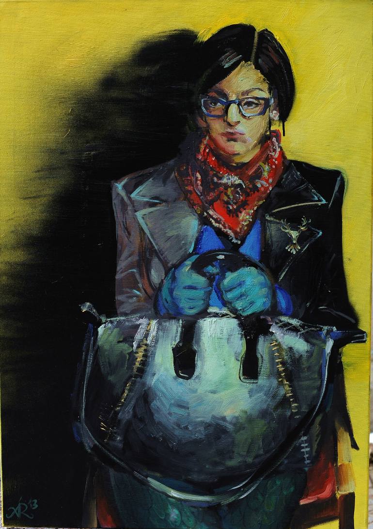 770x1091 Saatchi Art Pandora Painting By Alexandra Ramirez - Pandora Painting